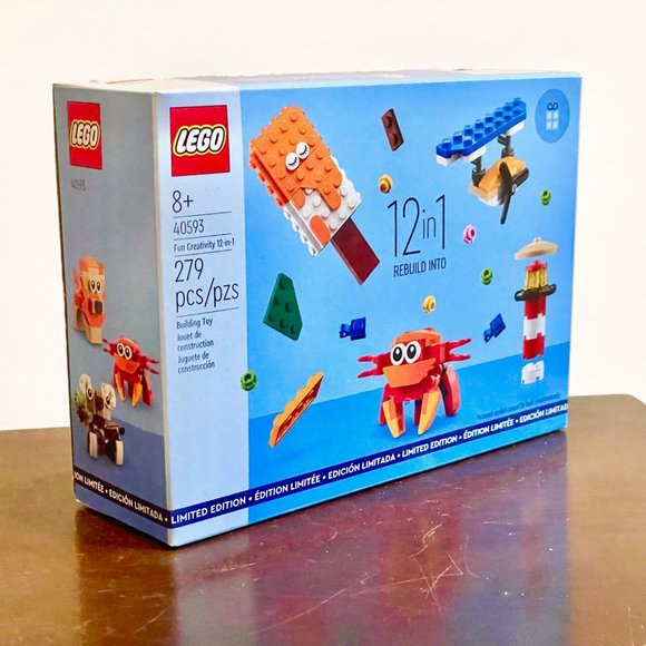 LEGO 40593 Fun Creativity 12-in-1 Set Exclusive 279pcs NIB in Hand - Picture 2 of 13